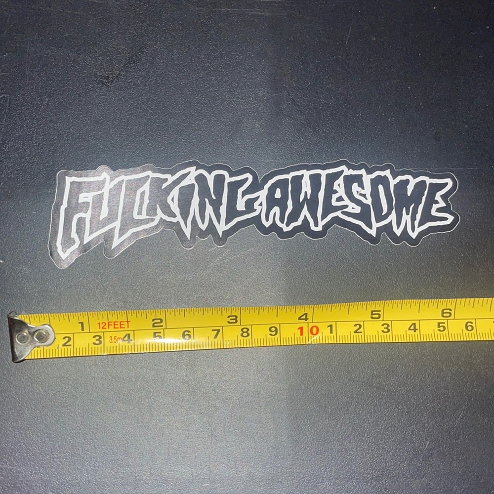 Fucking Awesome FA Hockey sticker